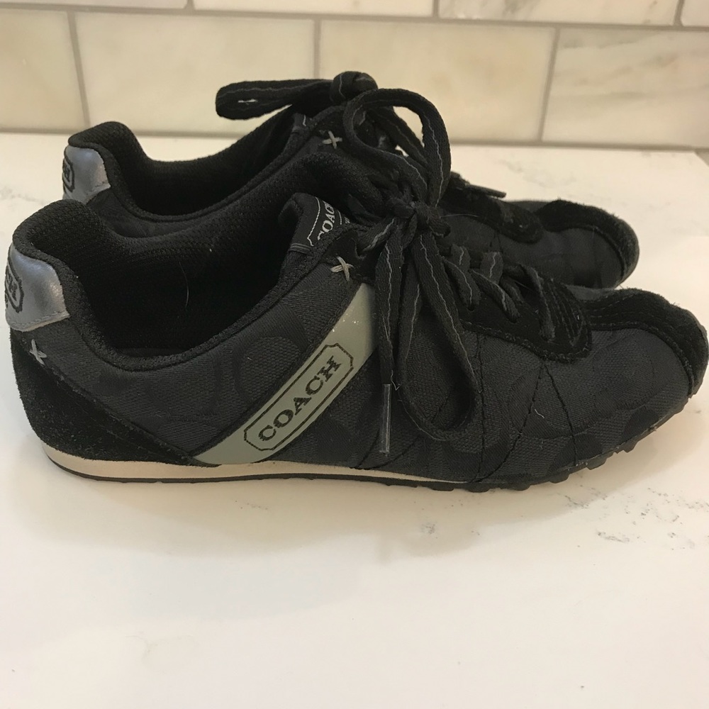 COACH Renata Signature Sneakers - Black